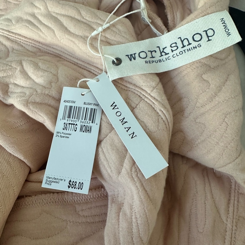 Workshop Republic Clothing Blush Cowl Neck Sweater - Picture 9 of 9